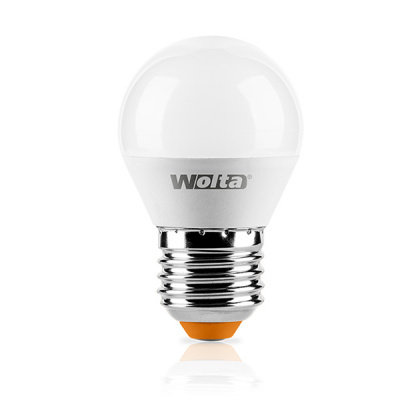 Лампа WOLTA LED 5.5Вт Е27 4000К шар